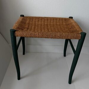 Vintage Rustic French Country Stool, Bench
